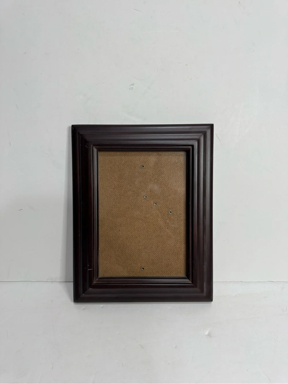 Vintage Dark Wood Picture Frame | Classic Tabletop or Wall Display